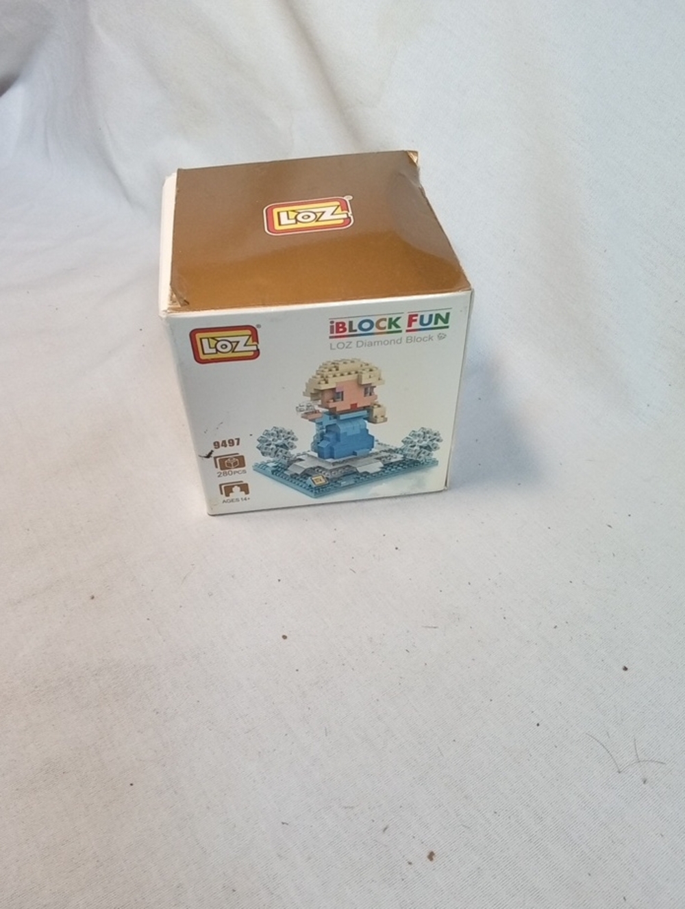 LOZ Blue Mini Diamond Block Figure Building Set - iBlock Fun